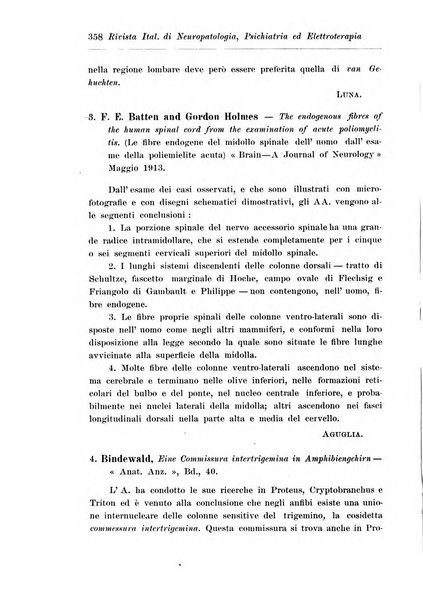 Rivista italiana di neuropatologia, psichiatria ed elettroterapia