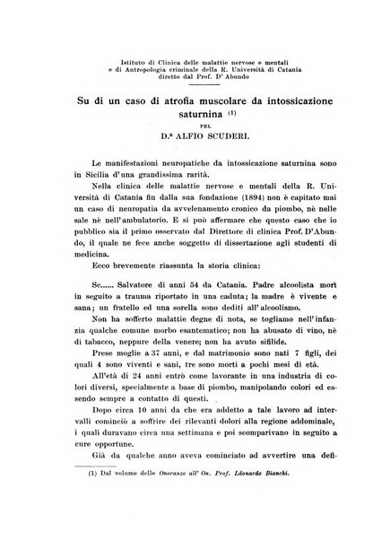 Rivista italiana di neuropatologia, psichiatria ed elettroterapia