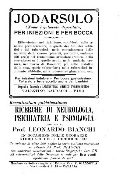 Rivista italiana di neuropatologia, psichiatria ed elettroterapia