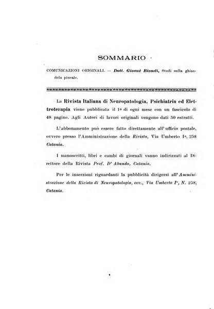 Rivista italiana di neuropatologia, psichiatria ed elettroterapia