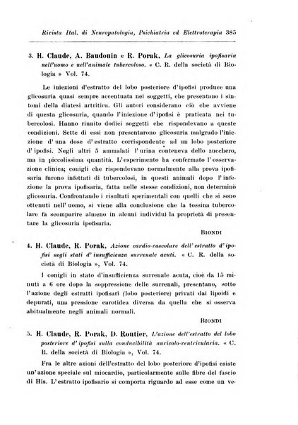 Rivista italiana di neuropatologia, psichiatria ed elettroterapia