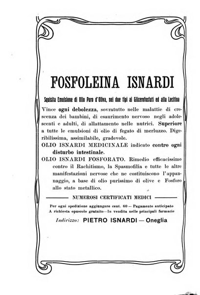 Rivista italiana di neuropatologia, psichiatria ed elettroterapia