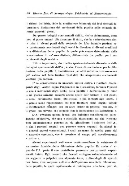 Rivista italiana di neuropatologia, psichiatria ed elettroterapia