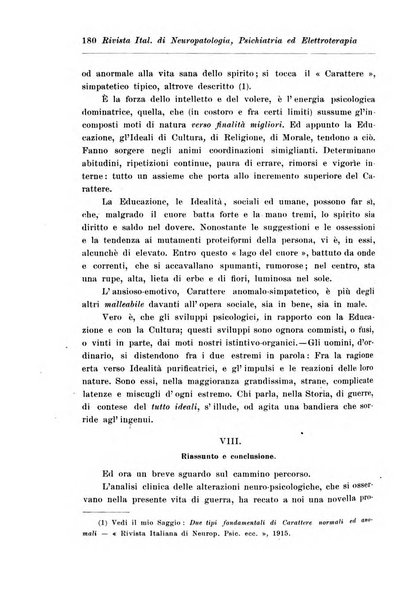 Rivista italiana di neuropatologia, psichiatria ed elettroterapia