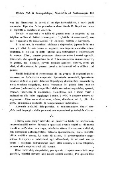 Rivista italiana di neuropatologia, psichiatria ed elettroterapia