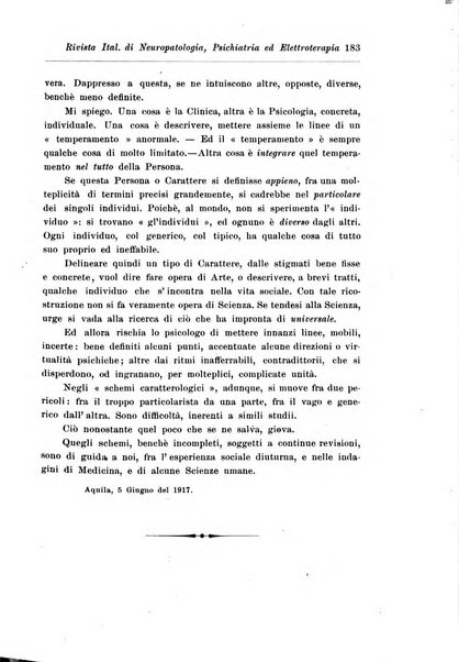 Rivista italiana di neuropatologia, psichiatria ed elettroterapia