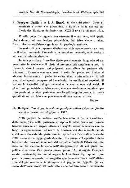 Rivista italiana di neuropatologia, psichiatria ed elettroterapia