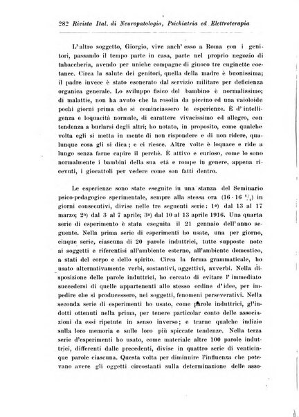 Rivista italiana di neuropatologia, psichiatria ed elettroterapia