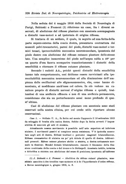 Rivista italiana di neuropatologia, psichiatria ed elettroterapia