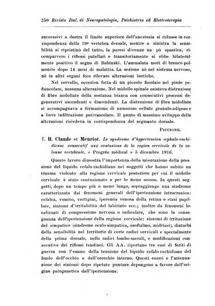 Rivista italiana di neuropatologia, psichiatria ed elettroterapia