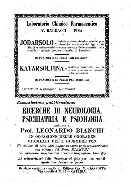 Rivista italiana di neuropatologia, psichiatria ed elettroterapia