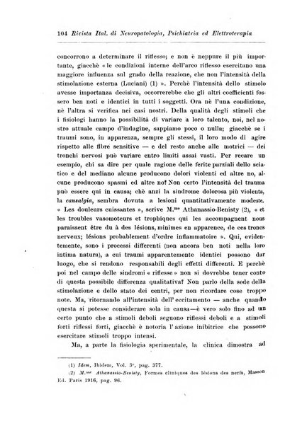 Rivista italiana di neuropatologia, psichiatria ed elettroterapia