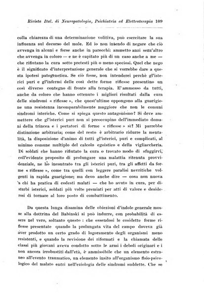 Rivista italiana di neuropatologia, psichiatria ed elettroterapia