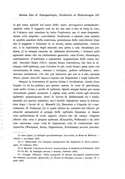 Rivista italiana di neuropatologia, psichiatria ed elettroterapia