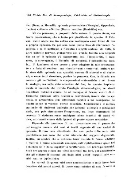 Rivista italiana di neuropatologia, psichiatria ed elettroterapia