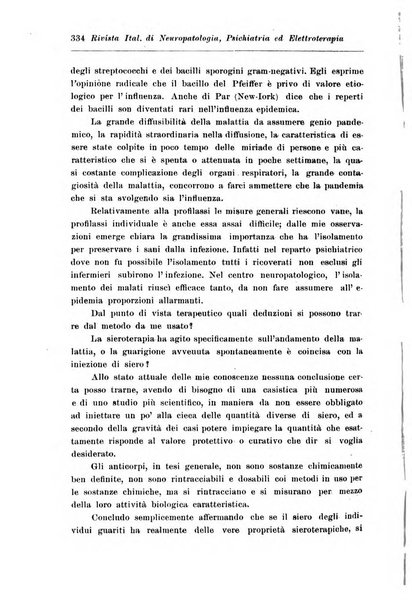 Rivista italiana di neuropatologia, psichiatria ed elettroterapia