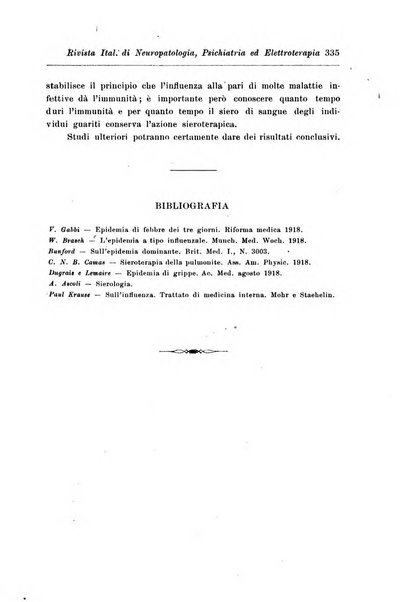 Rivista italiana di neuropatologia, psichiatria ed elettroterapia