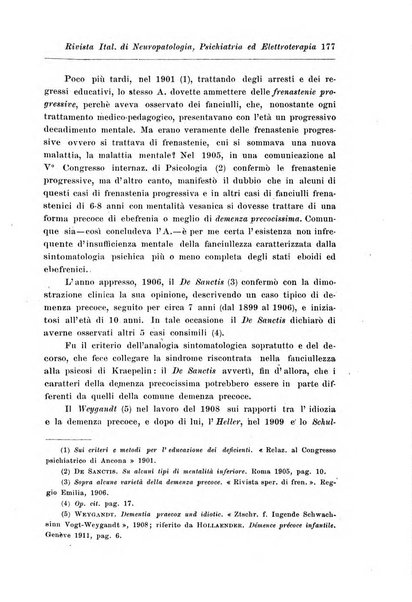 Rivista italiana di neuropatologia, psichiatria ed elettroterapia