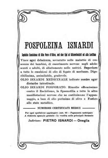 Rivista italiana di neuropatologia, psichiatria ed elettroterapia