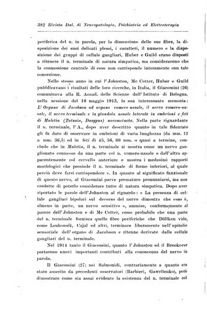 Rivista italiana di neuropatologia, psichiatria ed elettroterapia