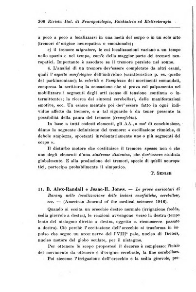 Rivista italiana di neuropatologia, psichiatria ed elettroterapia