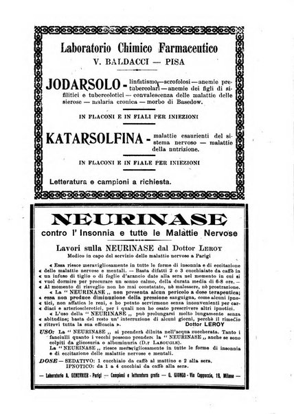 Rivista italiana di neuropatologia, psichiatria ed elettroterapia