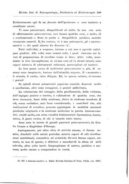 Rivista italiana di neuropatologia, psichiatria ed elettroterapia