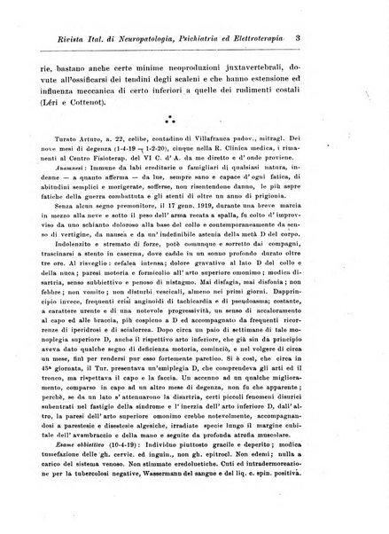 Rivista italiana di neuropatologia, psichiatria ed elettroterapia