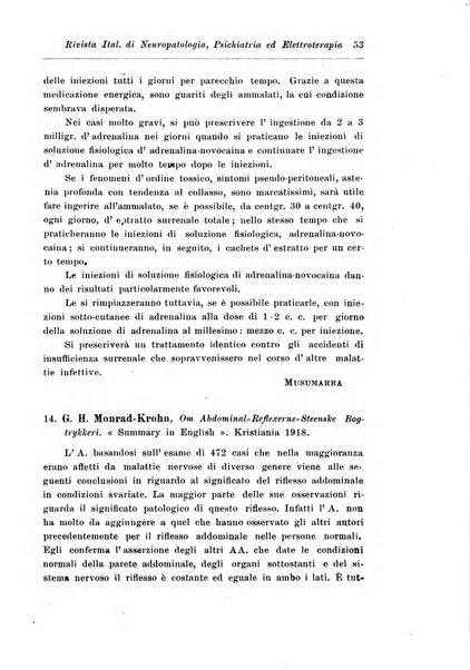 Rivista italiana di neuropatologia, psichiatria ed elettroterapia