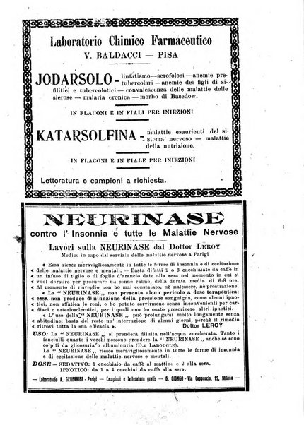 Rivista italiana di neuropatologia, psichiatria ed elettroterapia