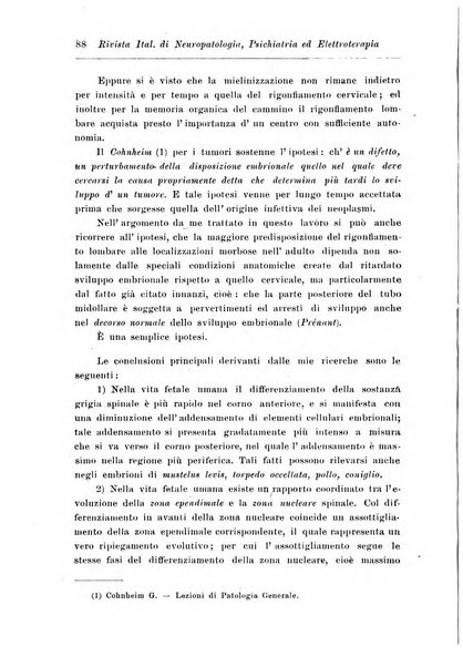 Rivista italiana di neuropatologia, psichiatria ed elettroterapia