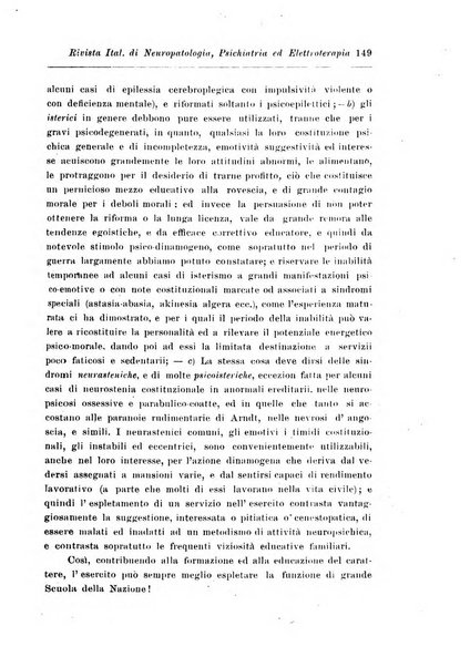 Rivista italiana di neuropatologia, psichiatria ed elettroterapia