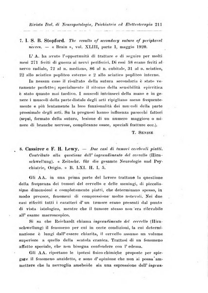 Rivista italiana di neuropatologia, psichiatria ed elettroterapia