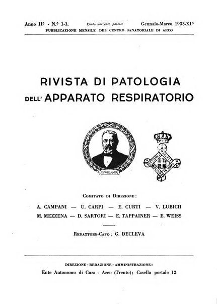 Rivista di patologia dell'apparato respiratorio