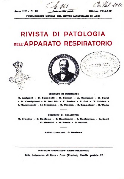 Rivista di patologia dell'apparato respiratorio