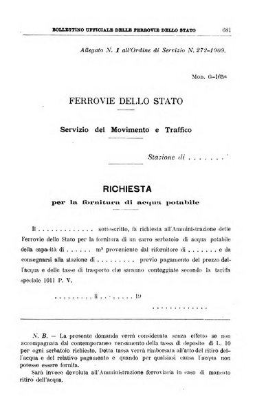 Bollettino ufficiale delle ferrovie dello Stato