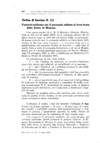 Bollettino ufficiale delle ferrovie dello Stato