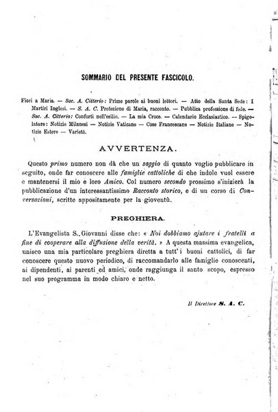 L'amico delle famiglie cattoliche