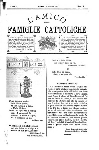 L'amico delle famiglie cattoliche