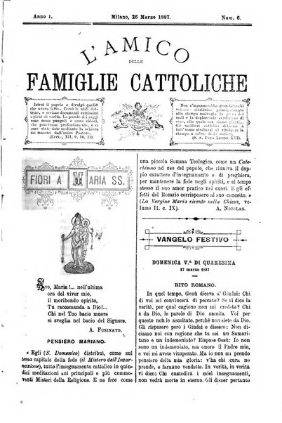 L'amico delle famiglie cattoliche