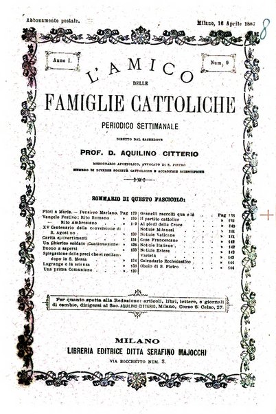 L'amico delle famiglie cattoliche