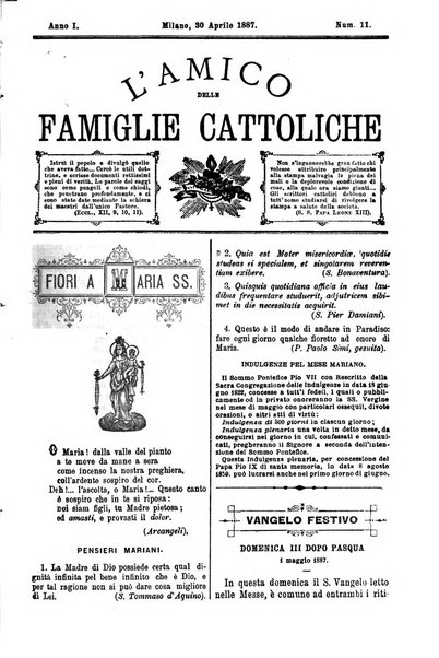 L'amico delle famiglie cattoliche