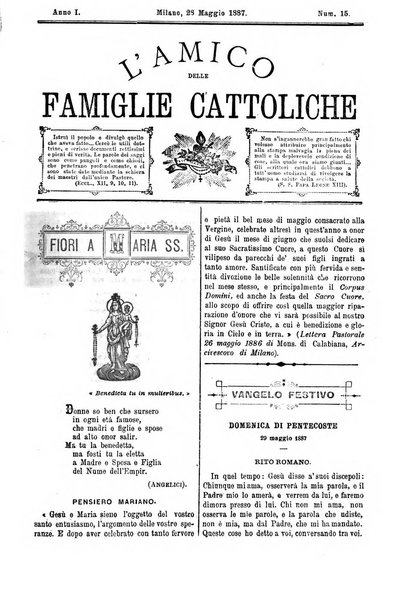 L'amico delle famiglie cattoliche