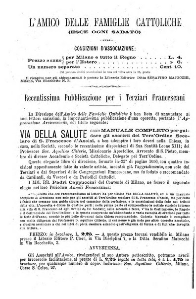 L'amico delle famiglie cattoliche