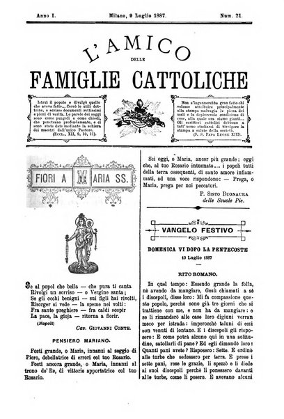 L'amico delle famiglie cattoliche