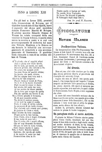 L'amico delle famiglie cattoliche