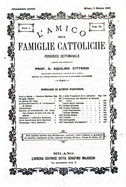 L'amico delle famiglie cattoliche