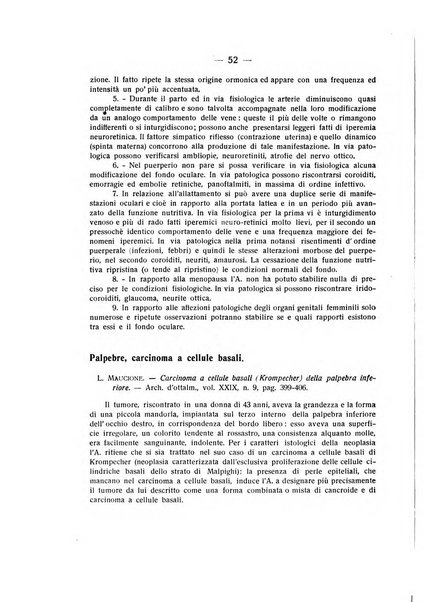 Bollettino d'oculistica periodico d'oculistica pratica