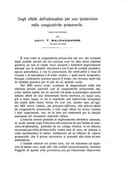 Bollettino d'oculistica periodico d'oculistica pratica