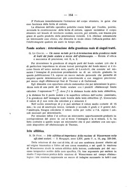 Bollettino d'oculistica periodico d'oculistica pratica